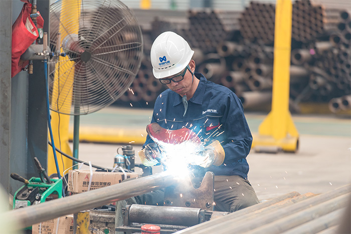 渝中网架焊接车间